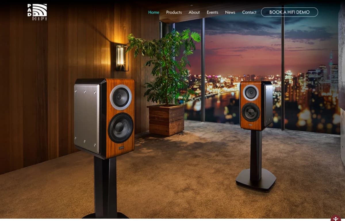 Pad Hifi — WordPress screenshot