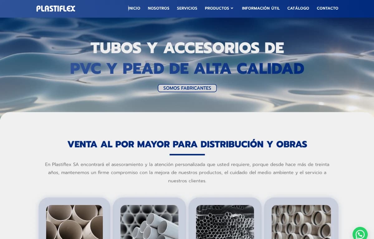 Plastiflex — WordPress screenshot