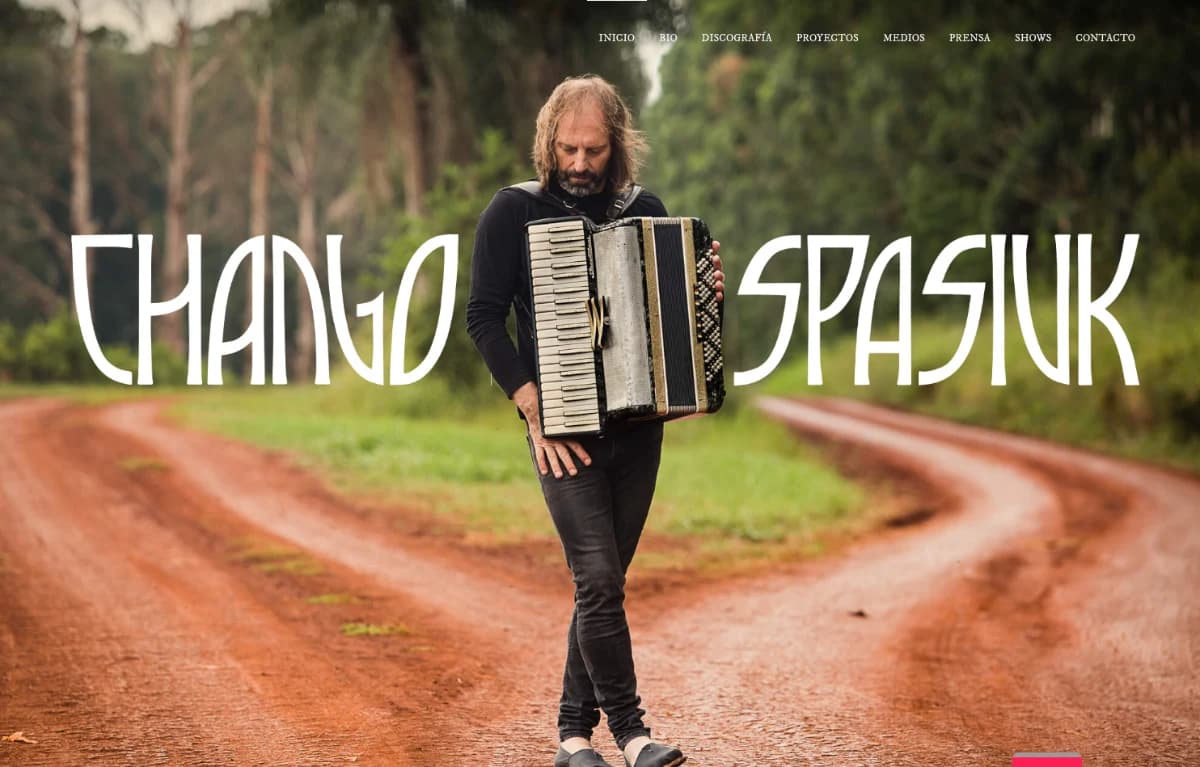 Chango Spasiuk — WordPress screenshot
