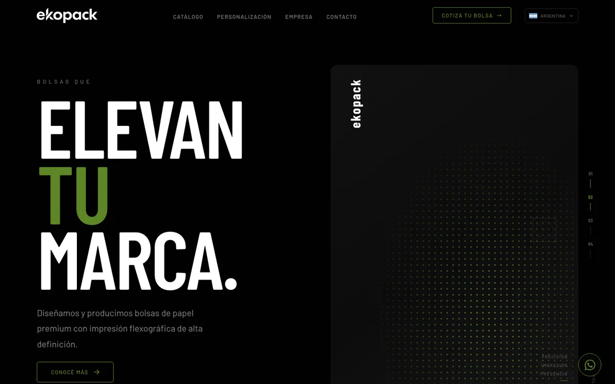 Ekopack — Next.js screenshot